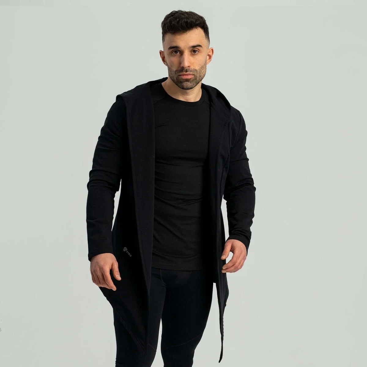 STRIX Cardigan Hoodie black · záber 1