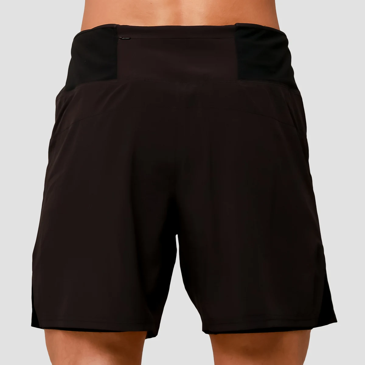 GymBeam Pantaloni scurți de alergare 2in1 Pulse Black · záber 3