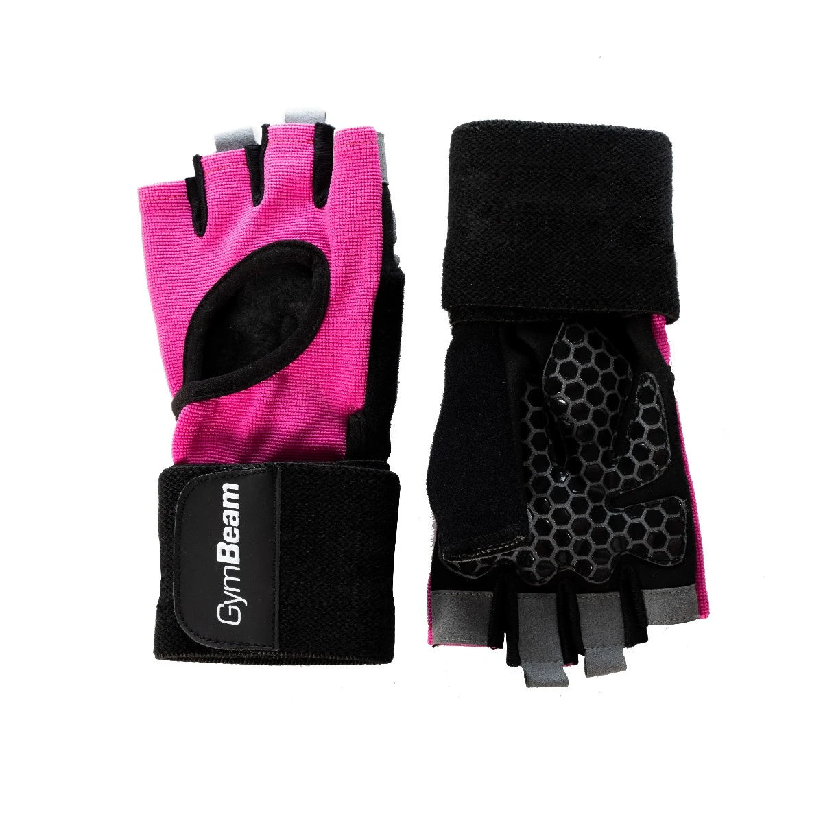 GymBeam Mănuși fitness pentru femei Guard Pink · záber 3