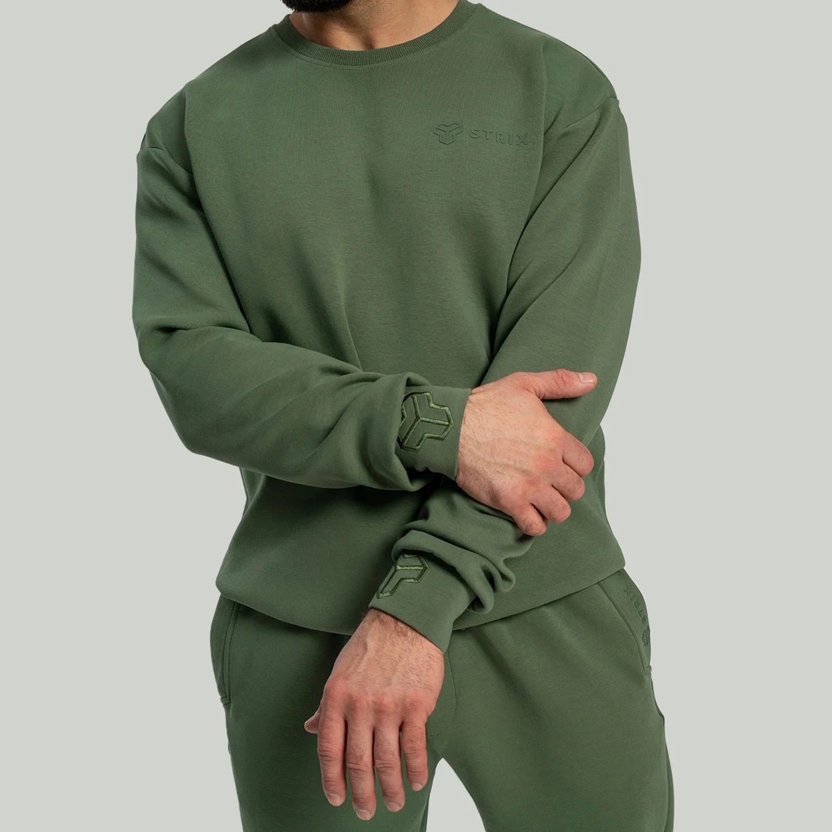 STRIX Hanorac Relaxed Cedar Green · záber 2