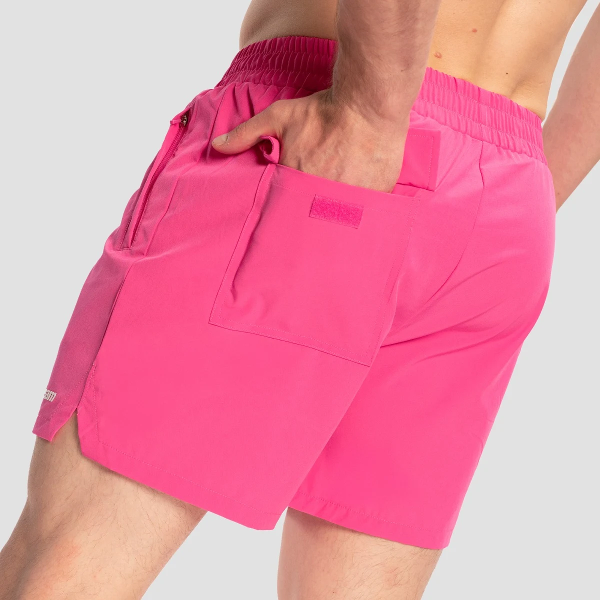 GymBeam Pantaloni scurți TRN Dragonfruit · záber 3