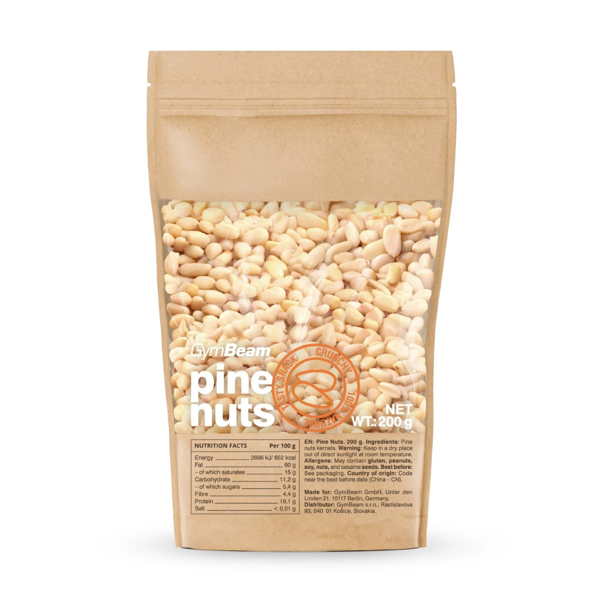 GymBeam Nuci de pin · záber 1