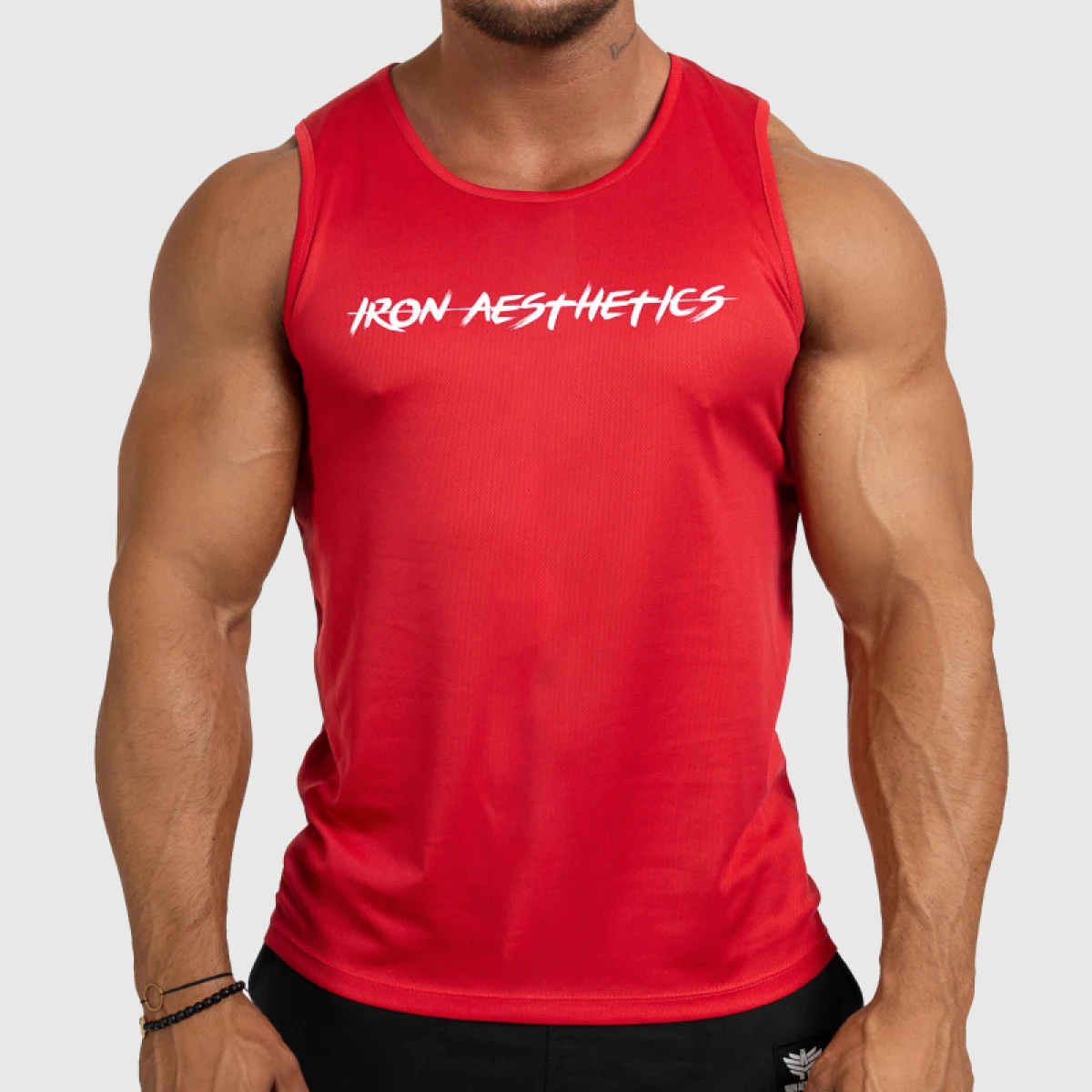 Maiou funcțional pentru bărbați Iron Aesthetics Sporty, roșu · záber 1
