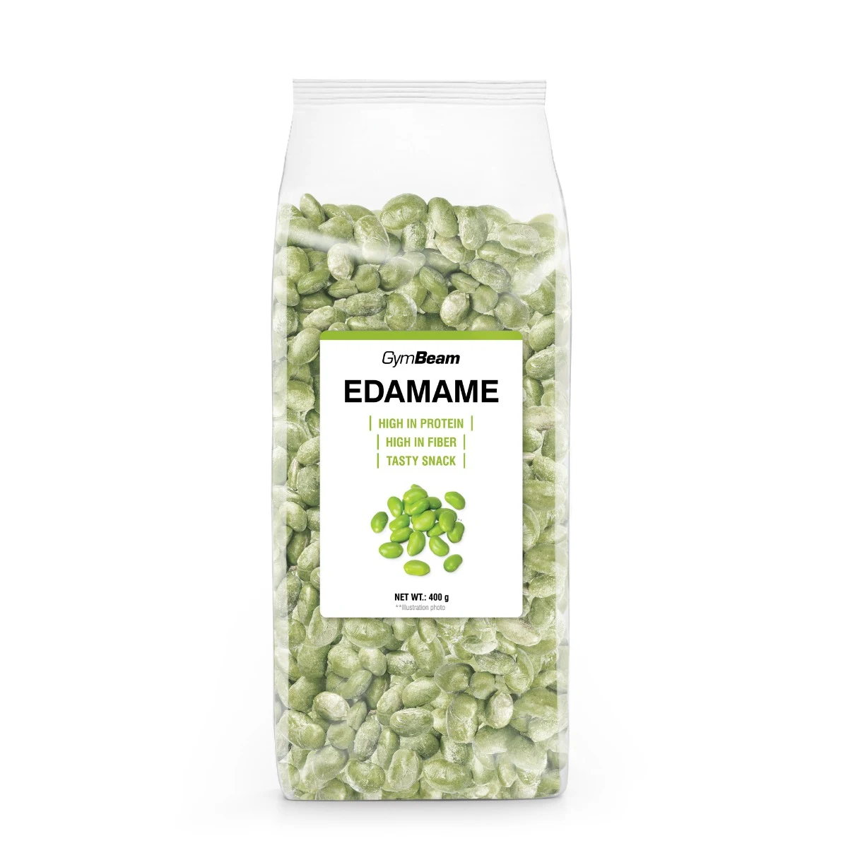 GymBeam Edamame - Boabe de soia prăjite și sărate · záber 1