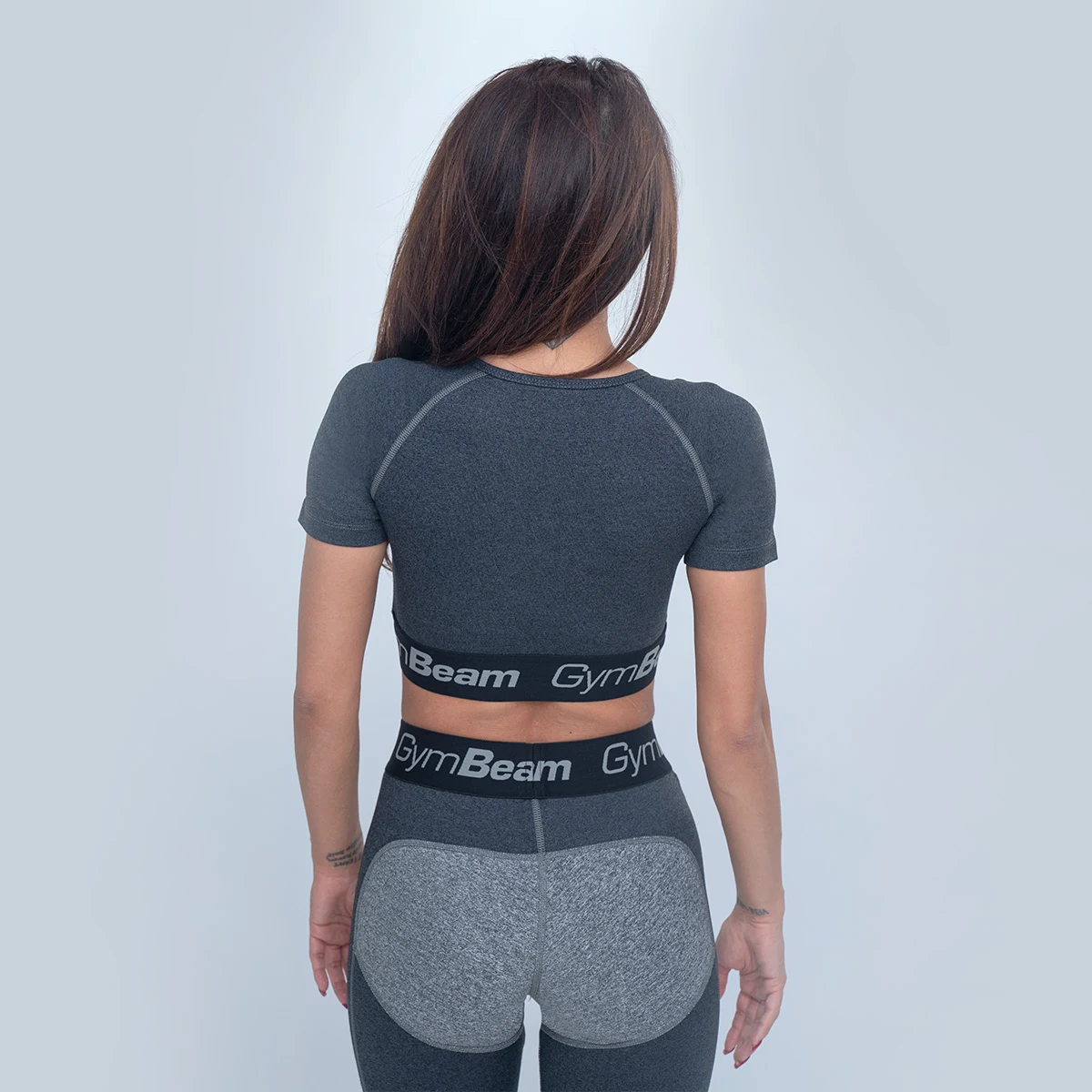 GymBeam Top Ultrafit Heather Grey · záber 3