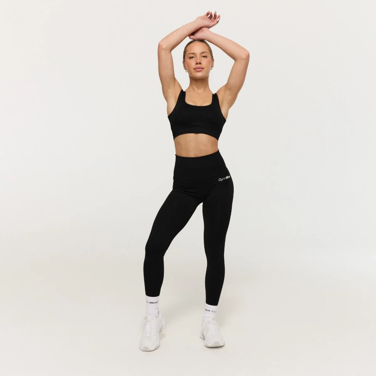 GymBeam Colanți pentru femei GymBabe Black · záber 3
