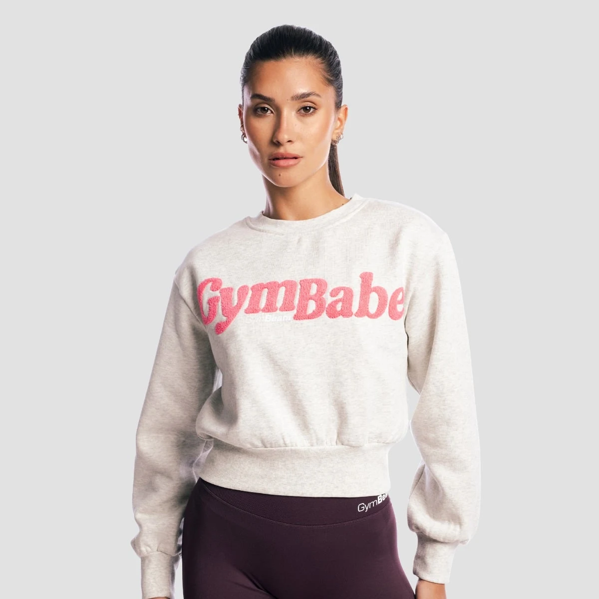 GymBeam Hanorac pentru femei GymBabe Cloud · záber 2