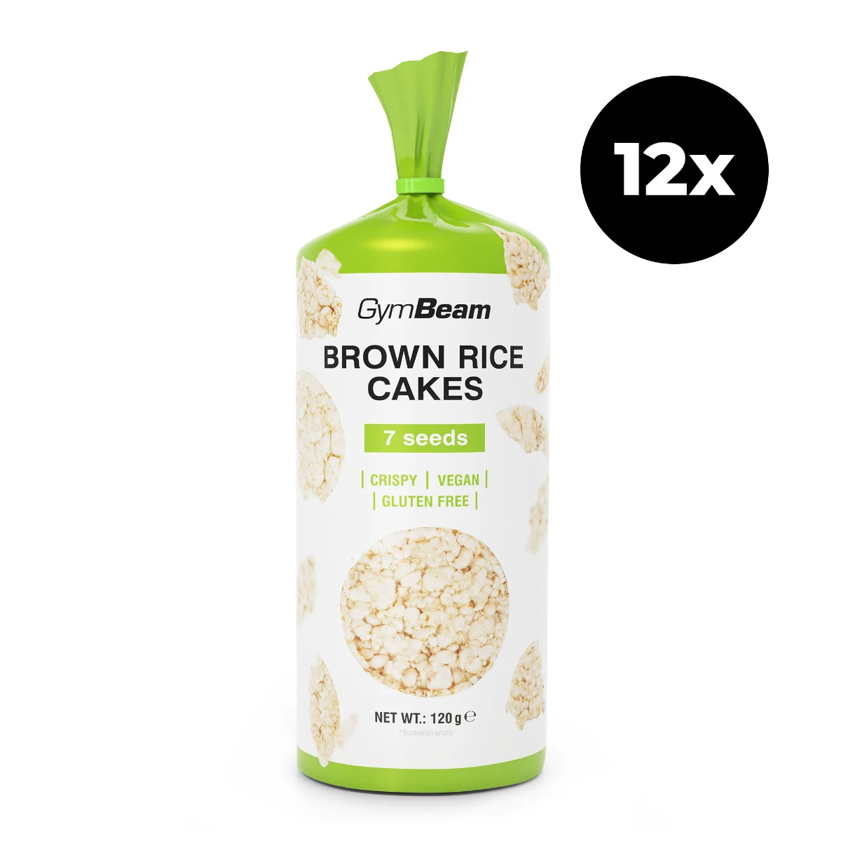 GymBeam Rondele de orez brun · záber 5