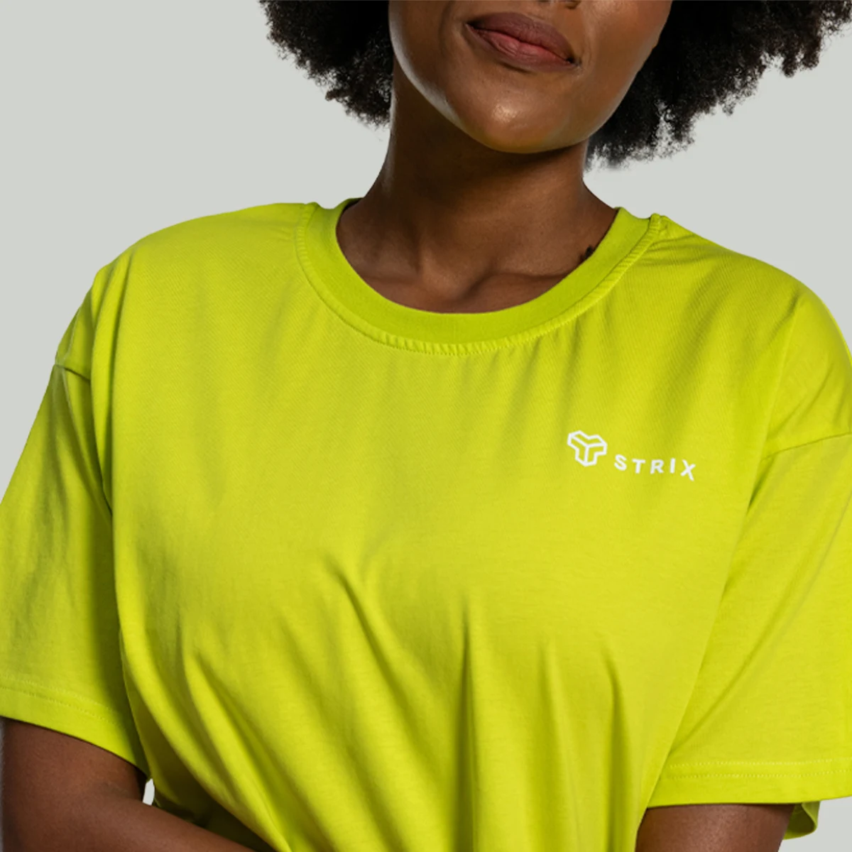 STRIX Tricou pentru femei Lunar Oversized Chartreuse · záber 2