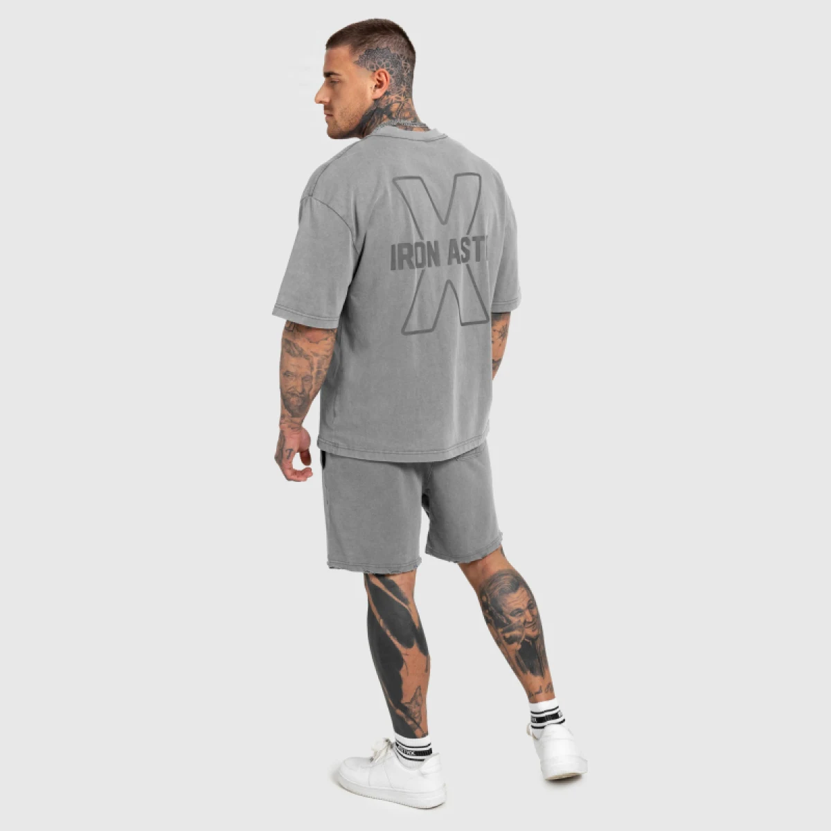 Set bărbați Iron Aesthetics X Washed, gri · záber 1