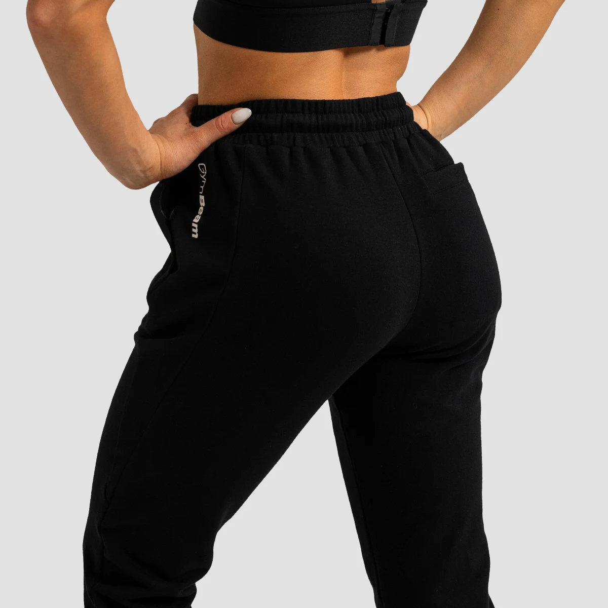 GymBeam Pantaloni pentru femei Limitless Black · záber 2