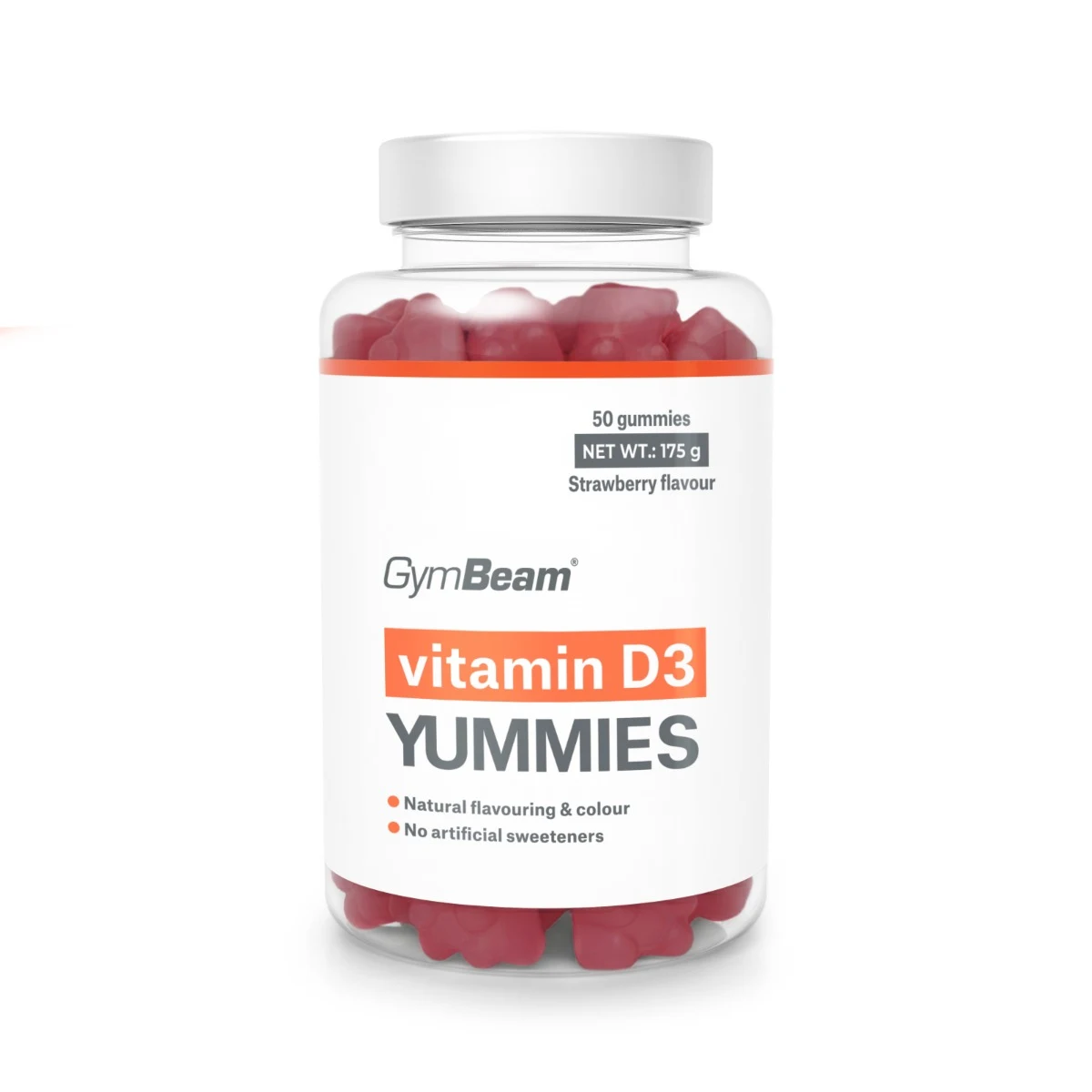 GymBeam Vitamina D3 Yummies · záber 1