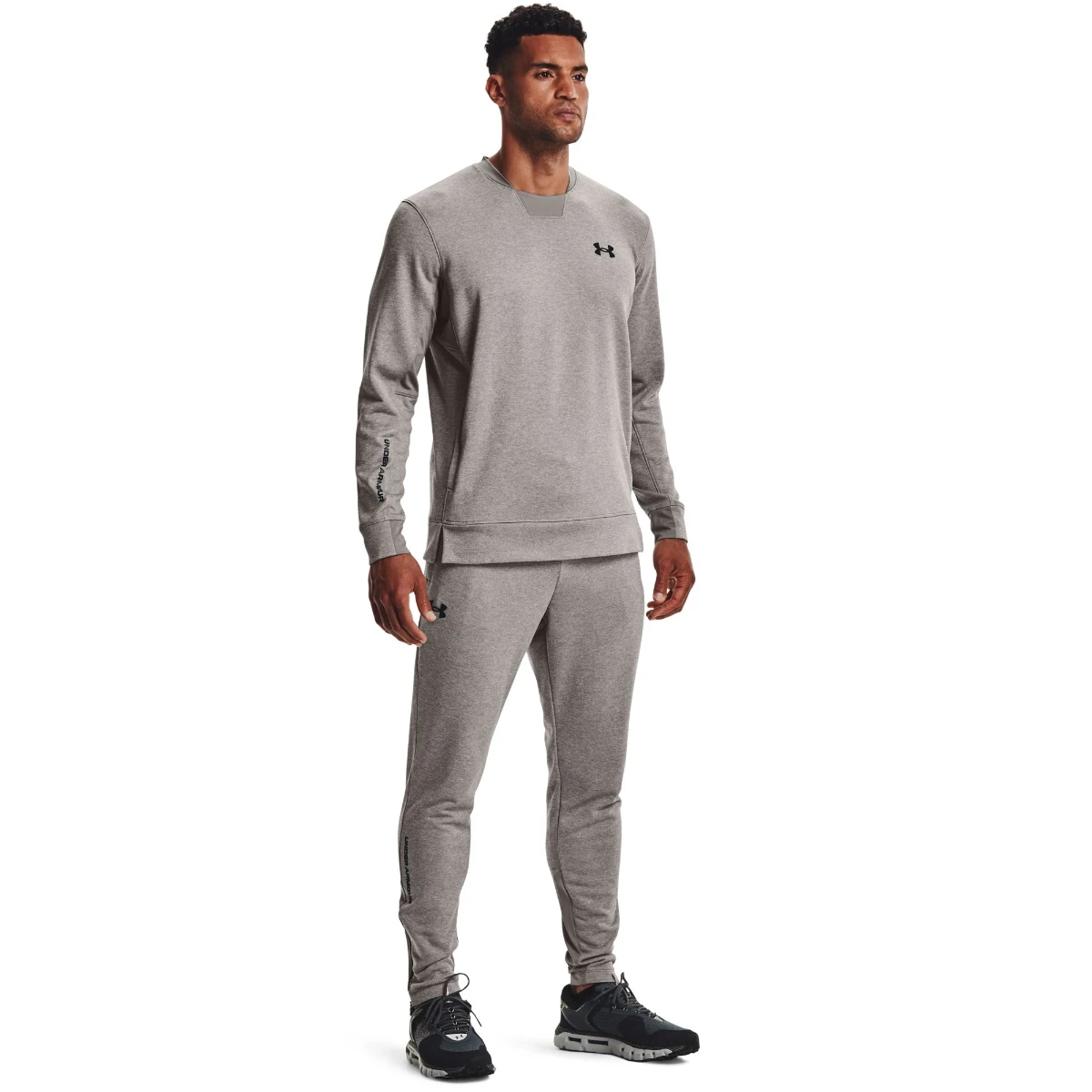 Under Armour Pantaloni sport pentru bărbați Terry Grey · záber 4