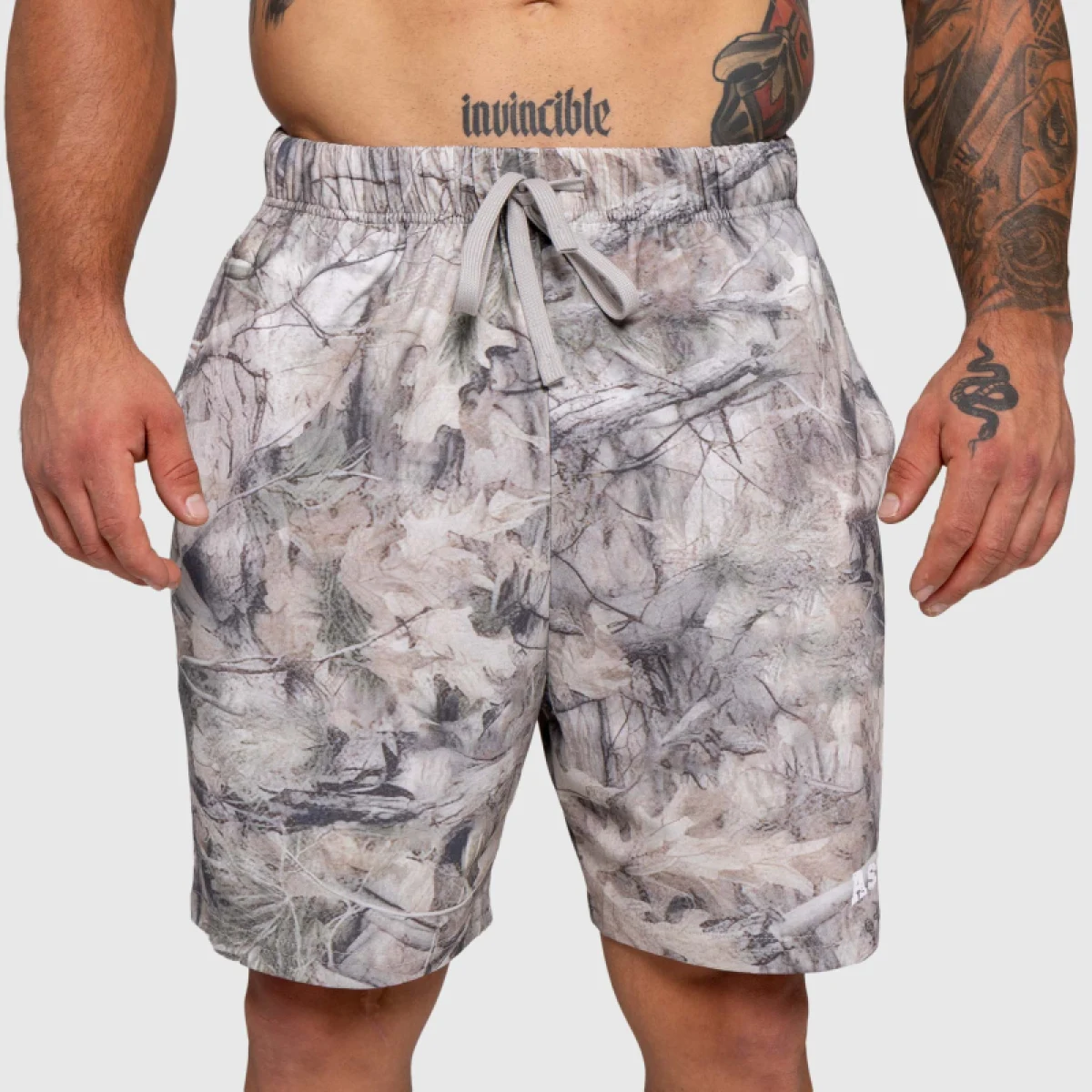 Șorturi bărbați Iron Aesthetics Camo tree, light · záber 1