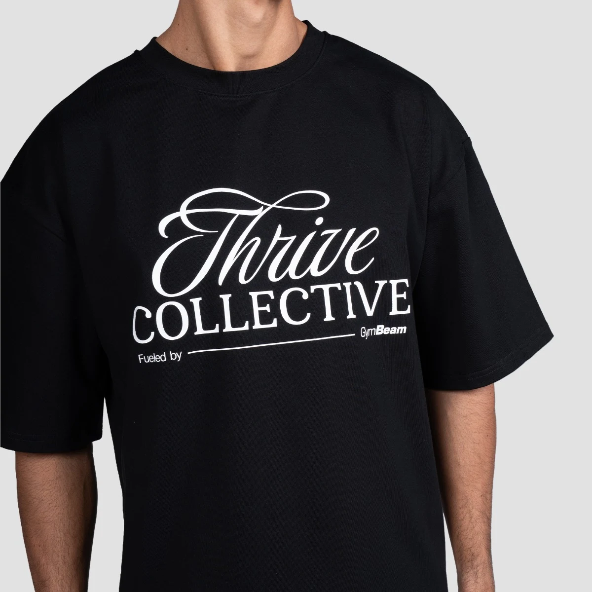 GymBeam Thrive T-shirt Black · záber 2