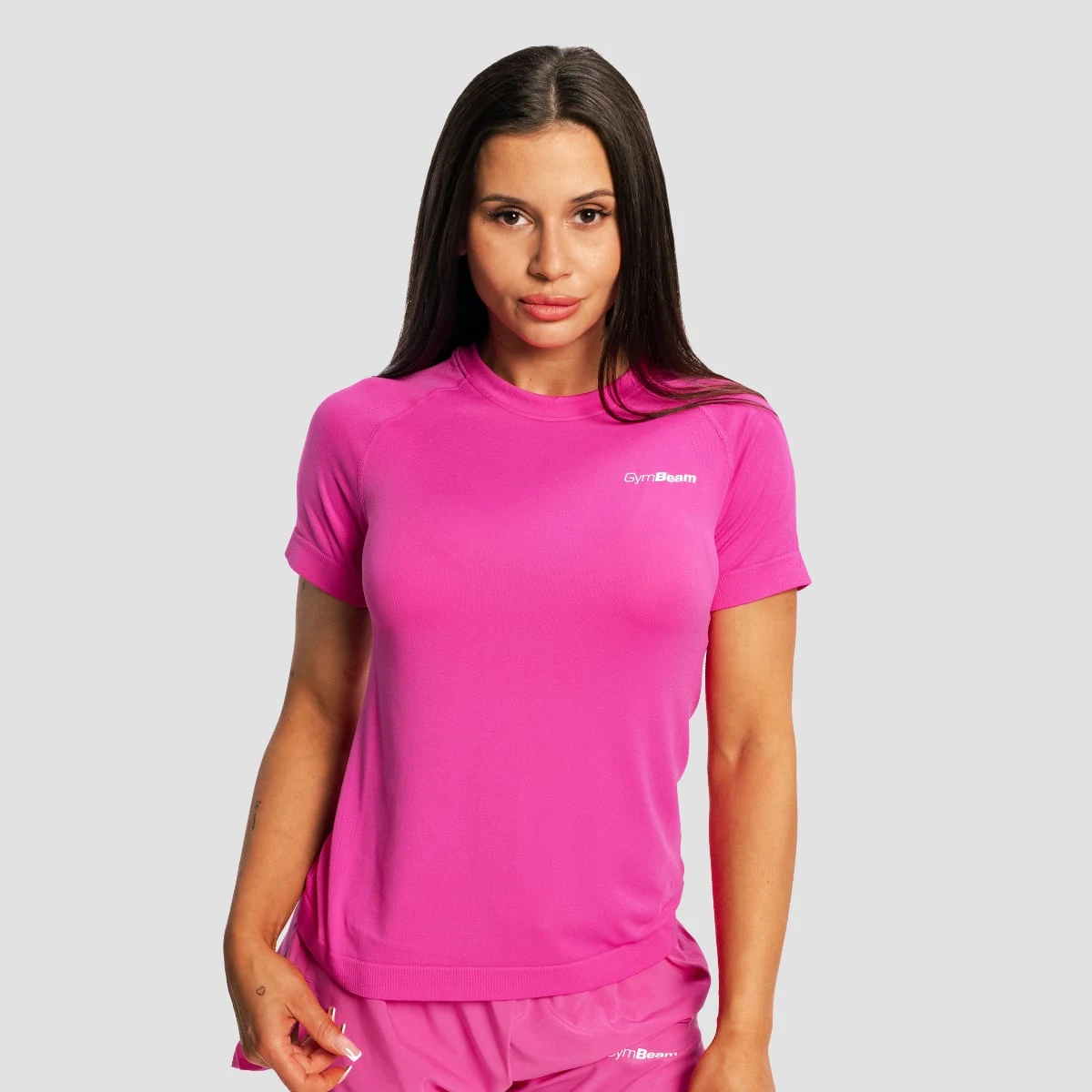 Tricou de alergare pentru femei Pulse X Purple - GymBeam · záber 1
