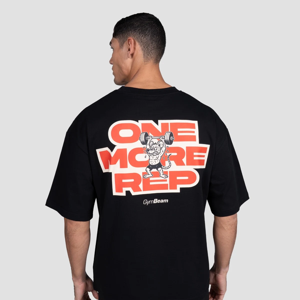 GymBeam Tricou GymRat Black · záber 1