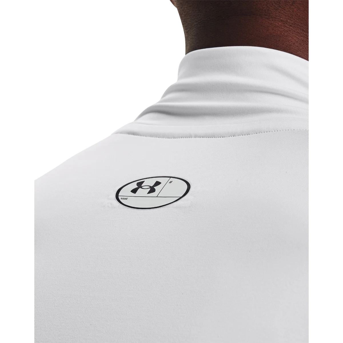 Under Armour Compression T-shirt HG Armour Comp Mock LS White · záber 3