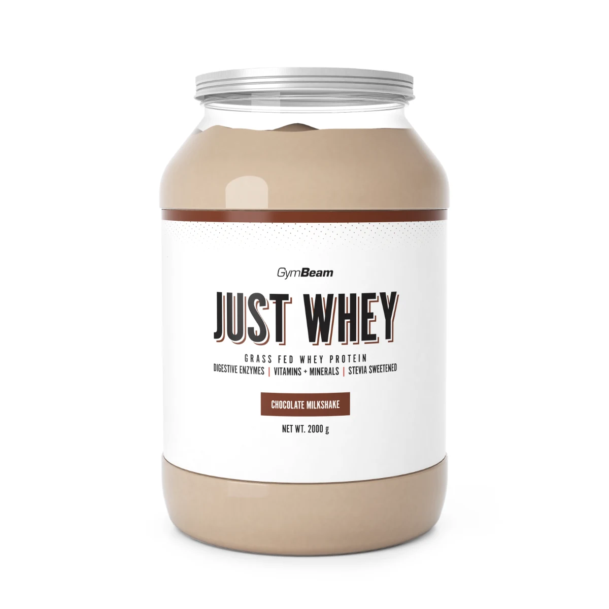 GymBeam Just Whey Grass-Fed Protein - Aromă: Milkshake de ciocolată | Vek: Adulți | Greutate: 1 g · záber 10