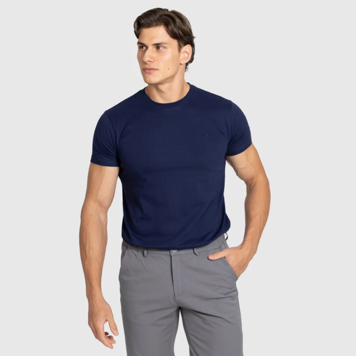 Tricou bărbați Iron Aesthetics Finest, navy · záber 1