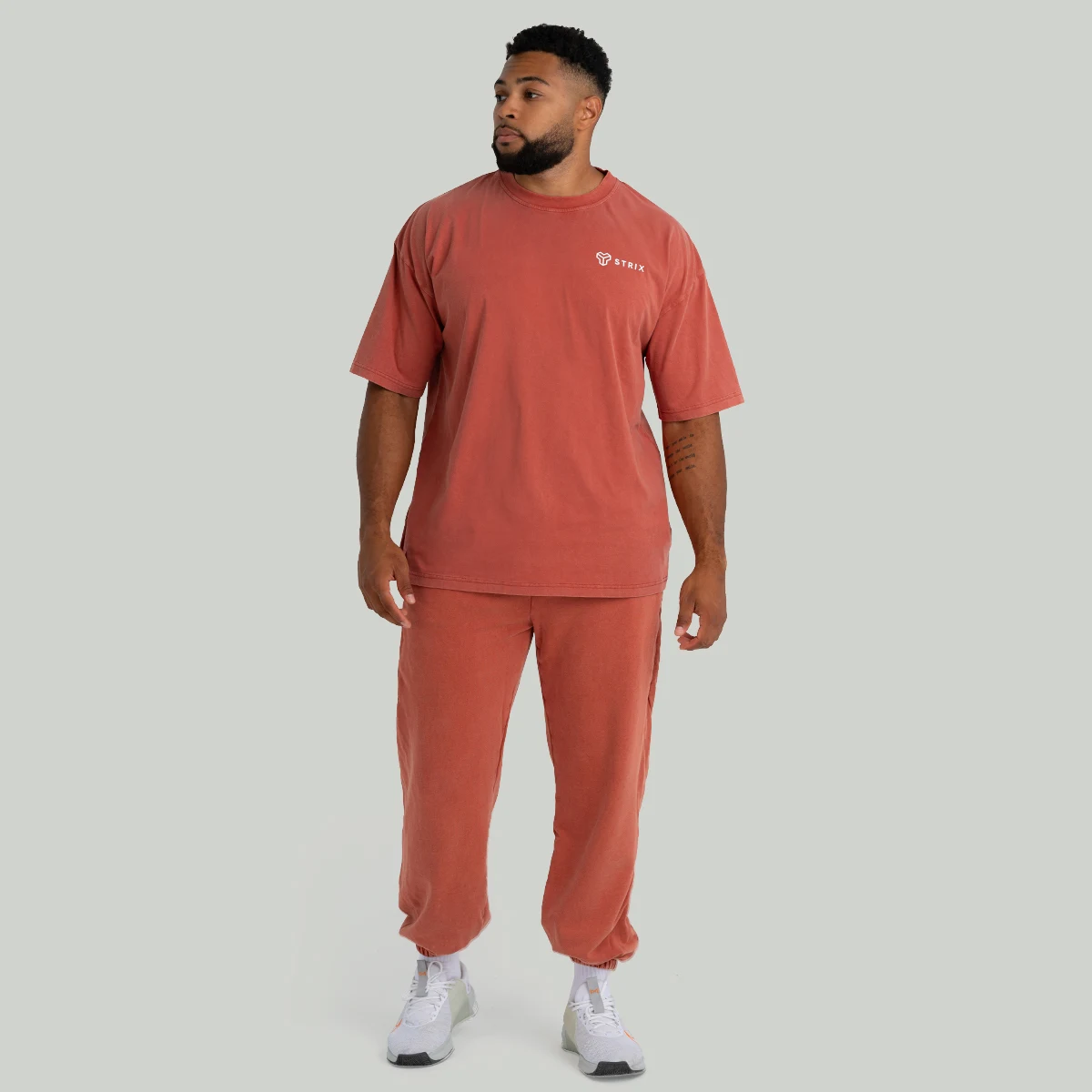 STRIX Pantaloni sport Washed Terra - Mărime: XL | Greutate: 0,89 g | Pachet: 27 · záber 5