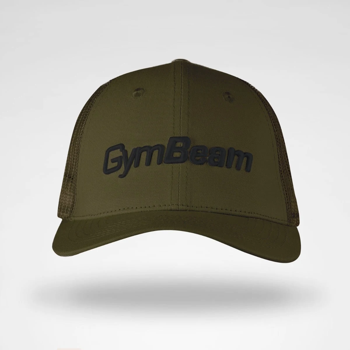 GymBeam Șapcă Mesh Panel Cap Military Green · záber 1