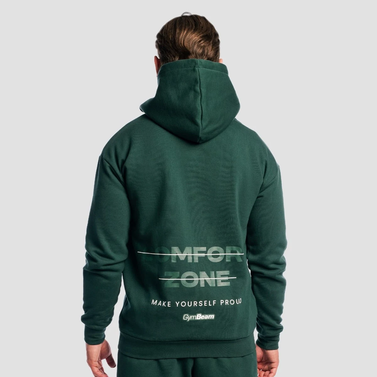 GymBeam Hanorac cu fermoar Zone Forest · záber 2