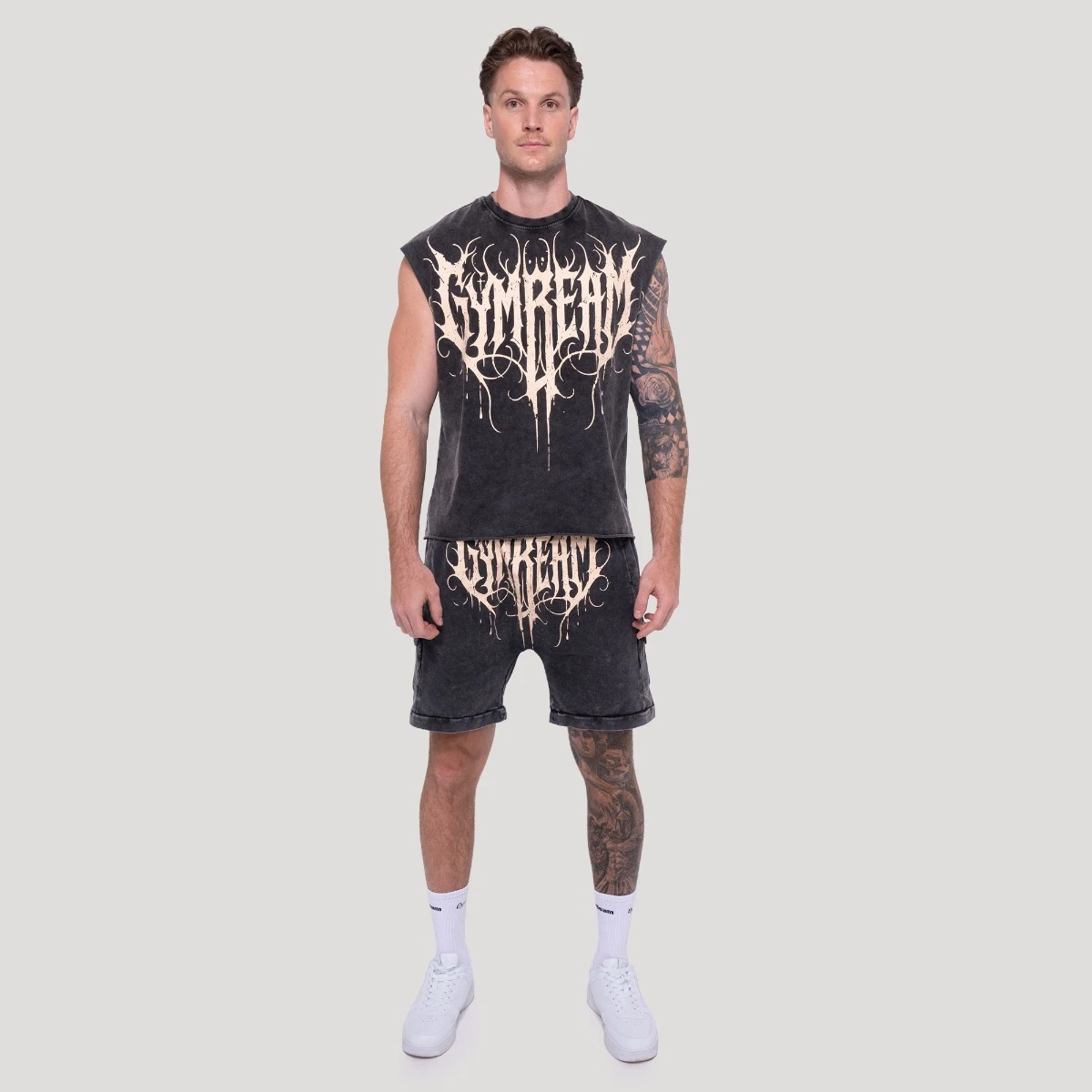 GymBeam Abyss Shorts Charcoal · záber 5