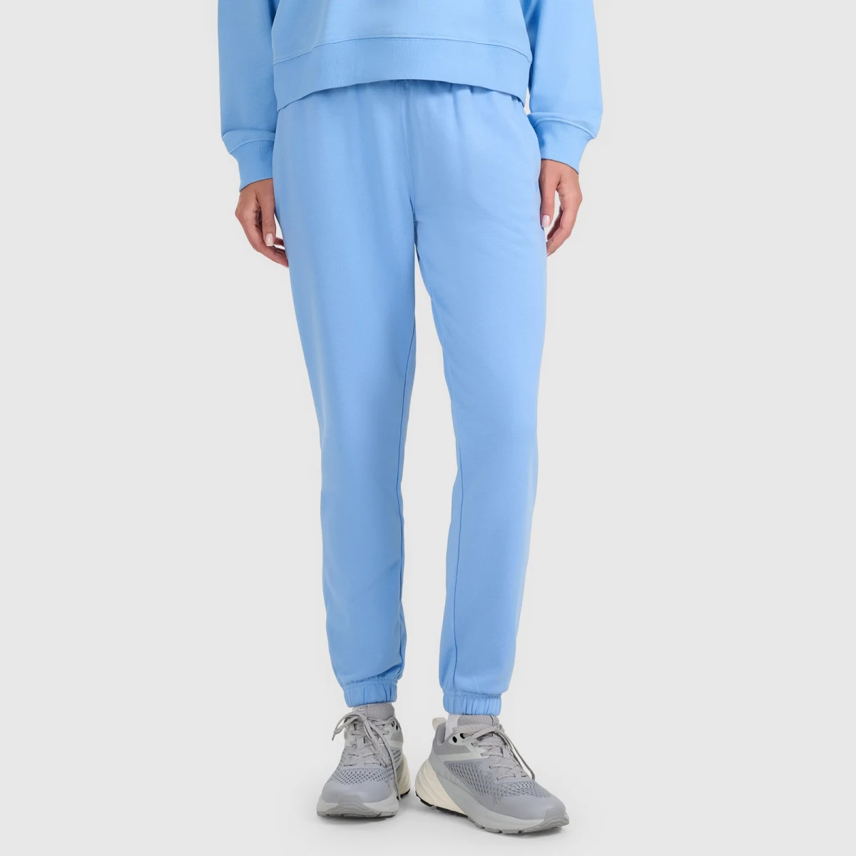 Dámske teplákové nohavice typu jogger - denim · záber 2