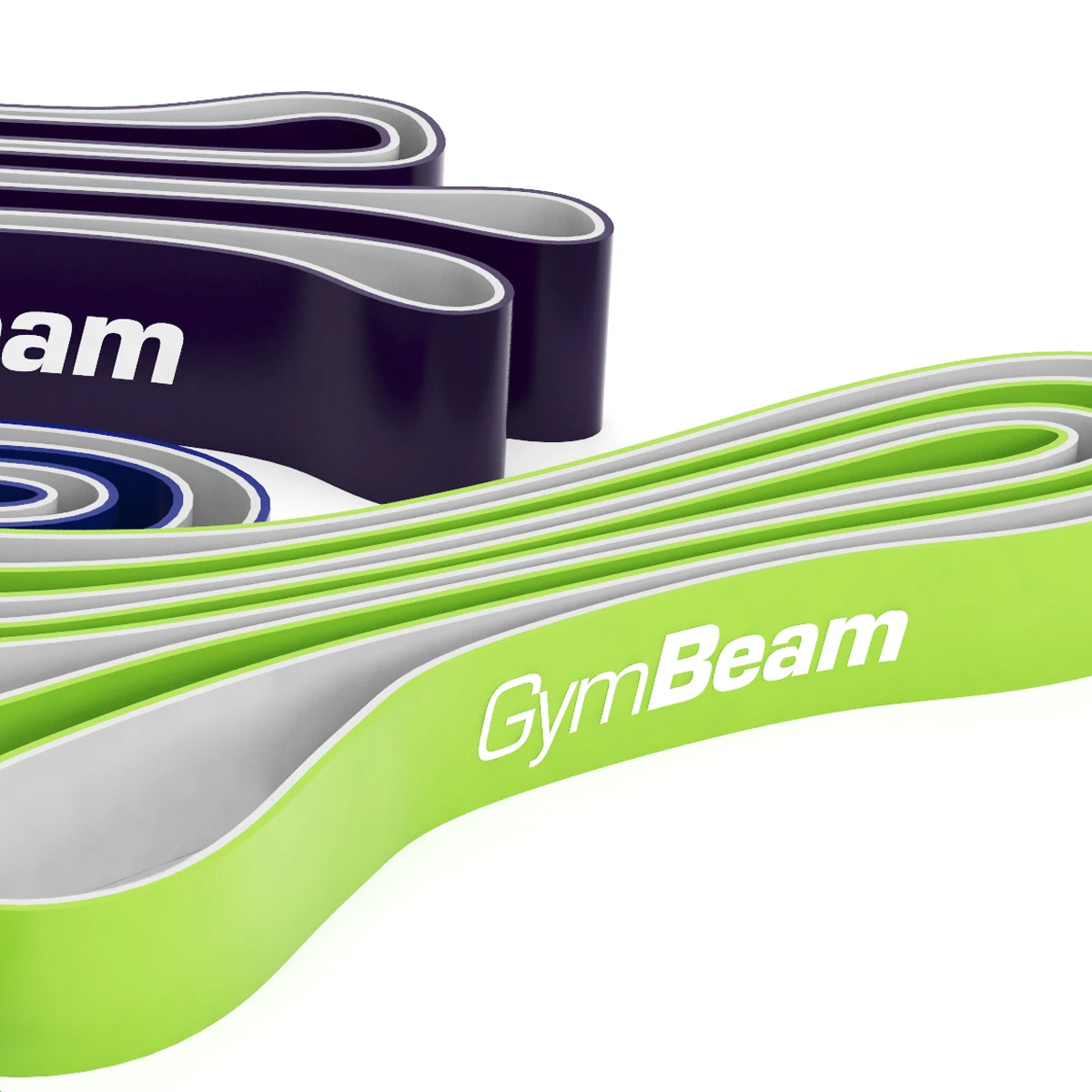 GymBeam Set benzi elastice DuoBand · záber 2