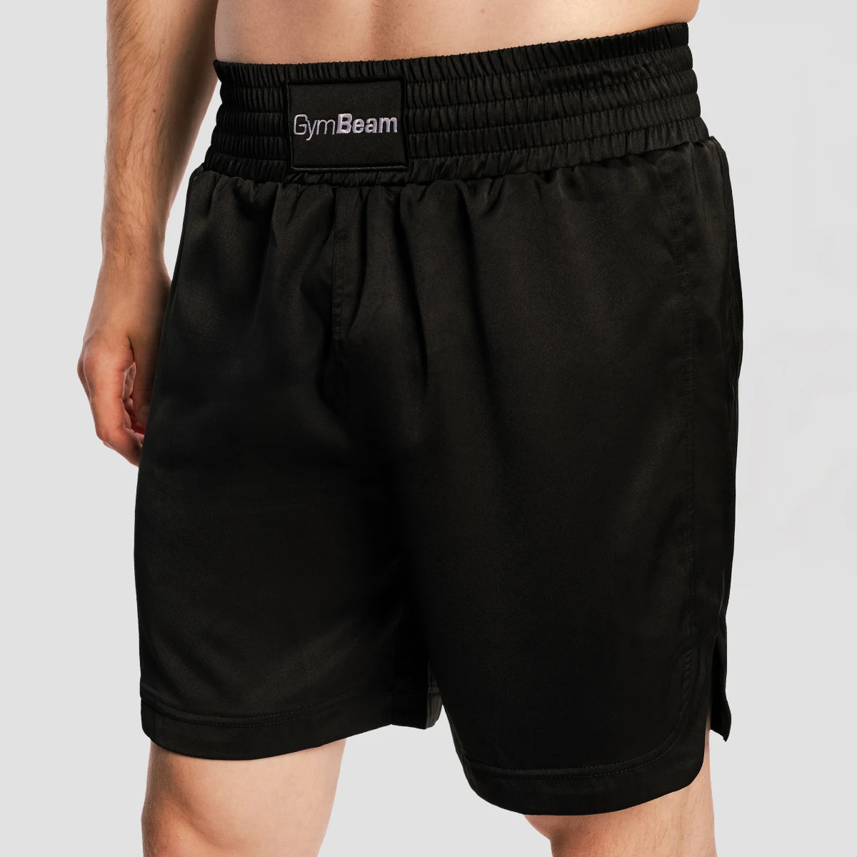 GymBeam Pantaloni scurți Boxing Combat Black · záber 2