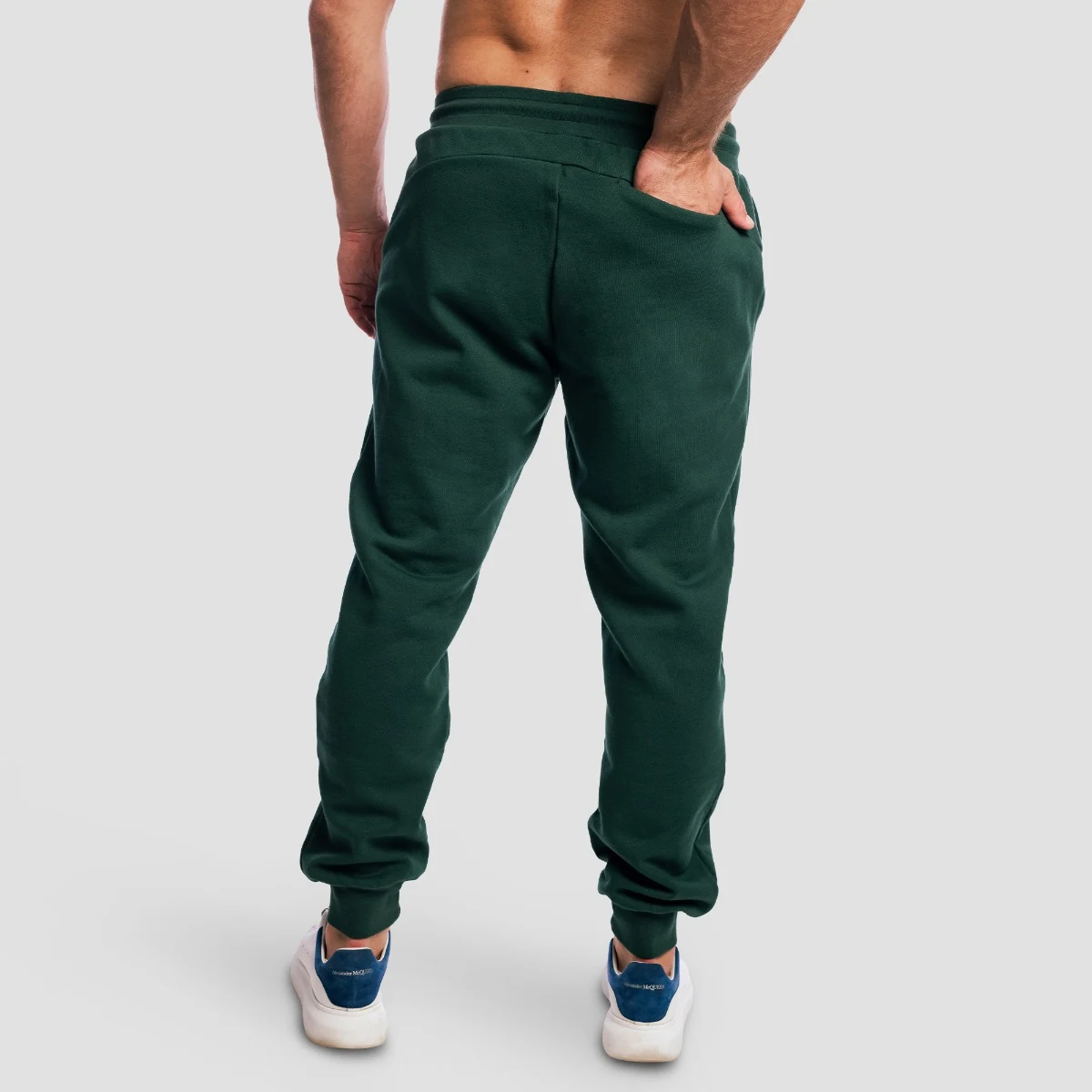 GymBeam Pantaloni sport Base Forest · záber 4
