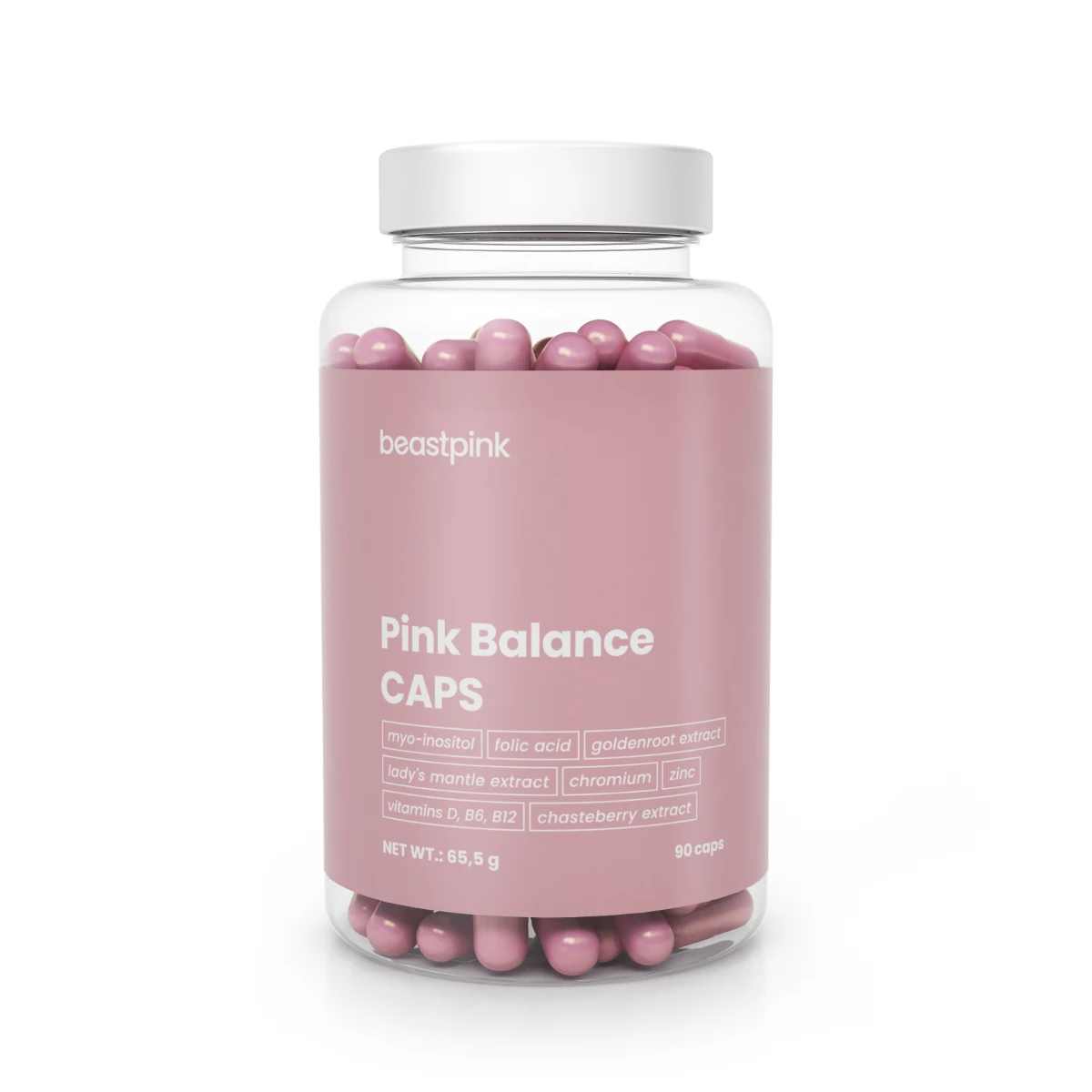 GymBeam Pink Balance CAPS · záber 1