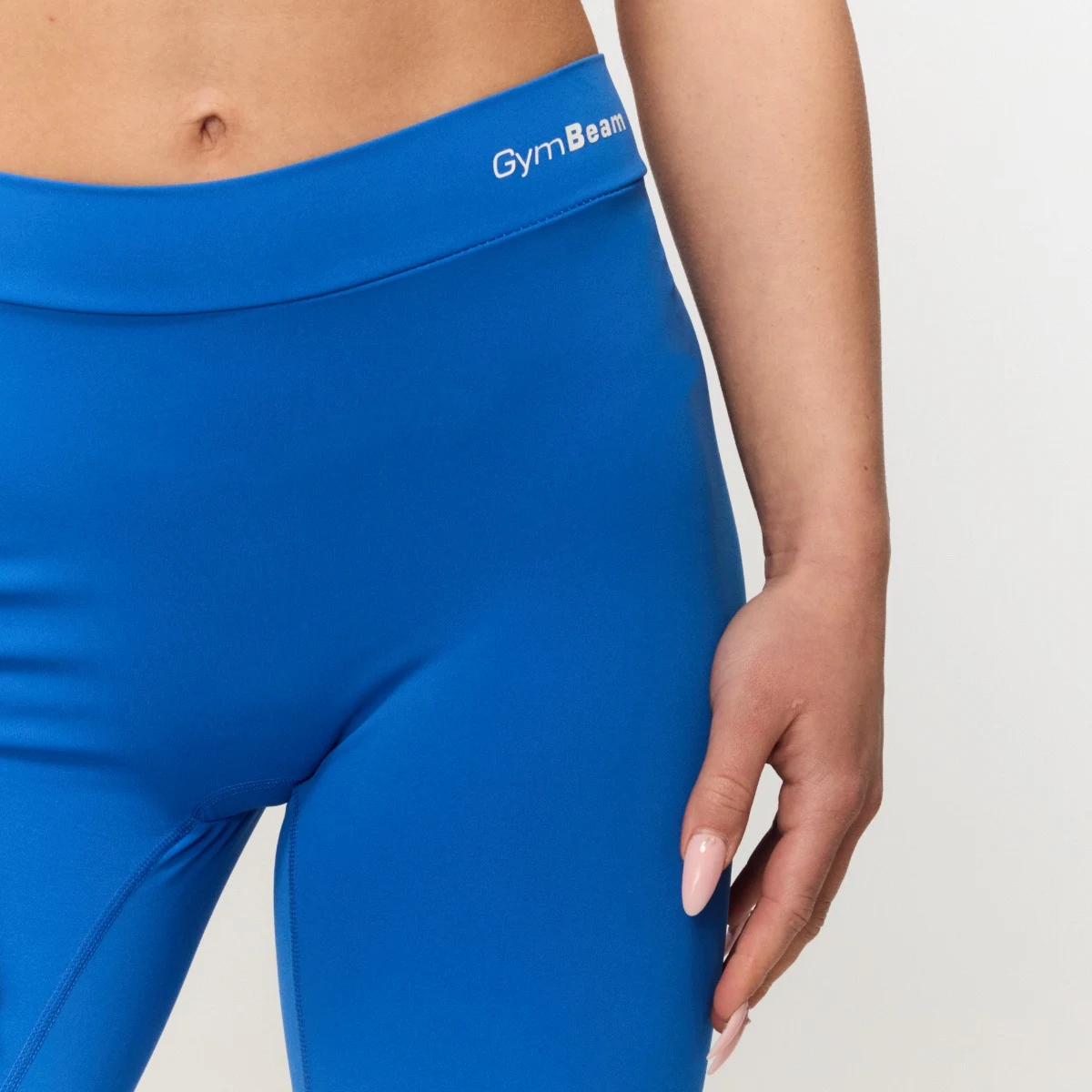GymBeam Colanți pentru femei Fierce V-back Blue · záber 3