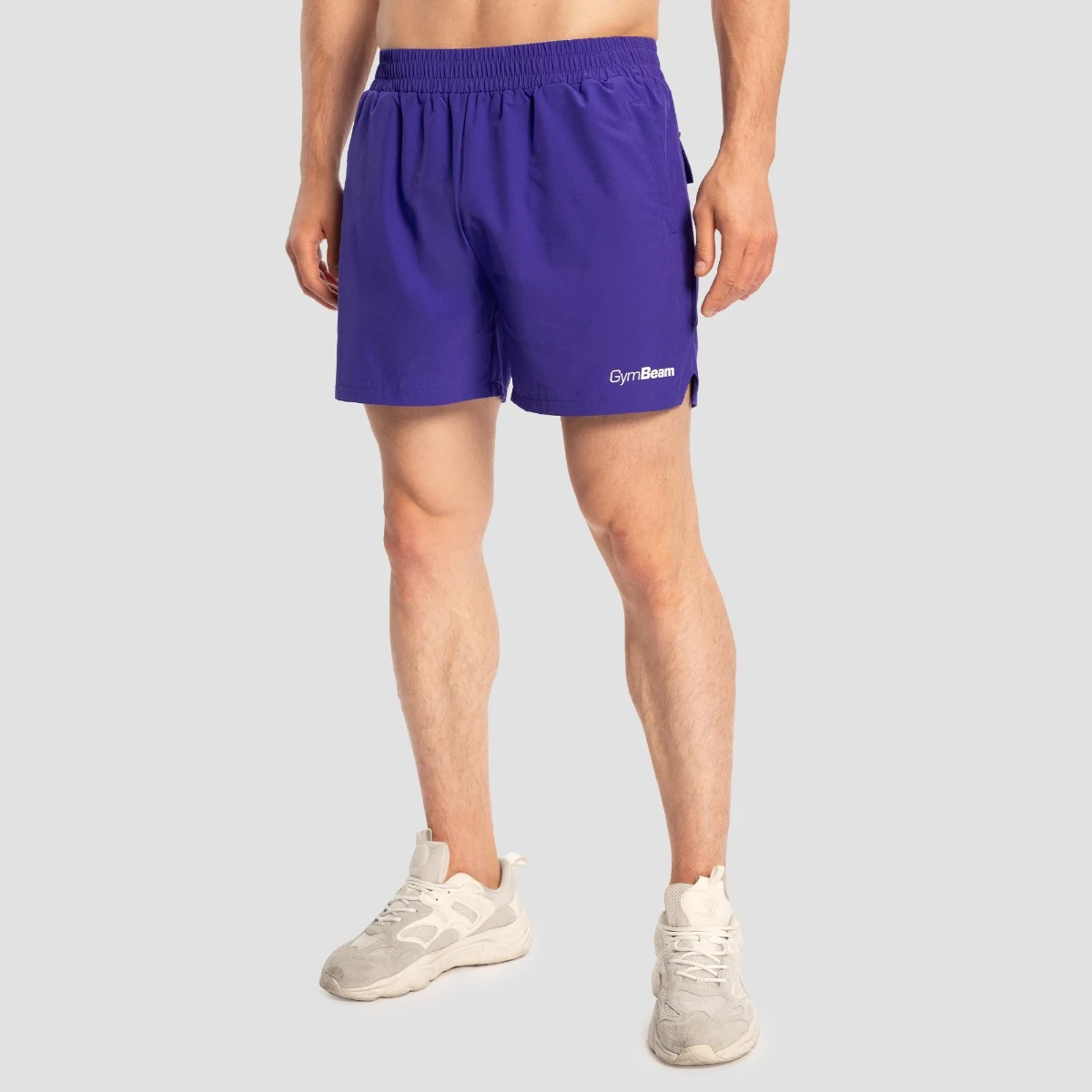 GymBeam Pantaloni scurți TRN Royal · záber 3