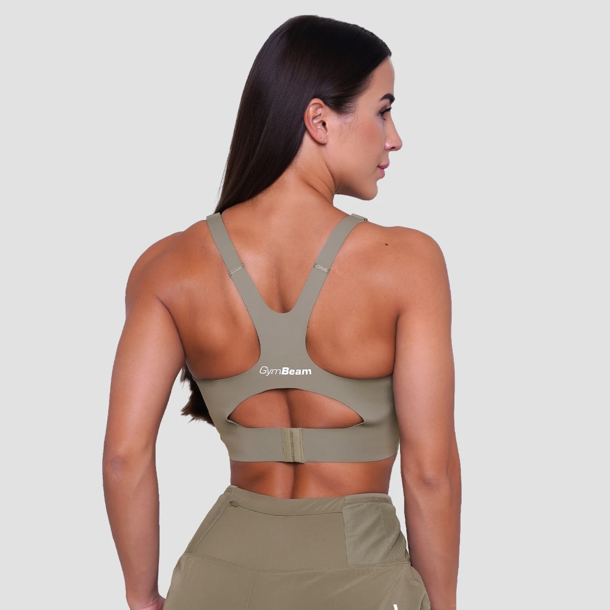GymBeam Sutien sport pentru alergare Pulse Vetiver · záber 3