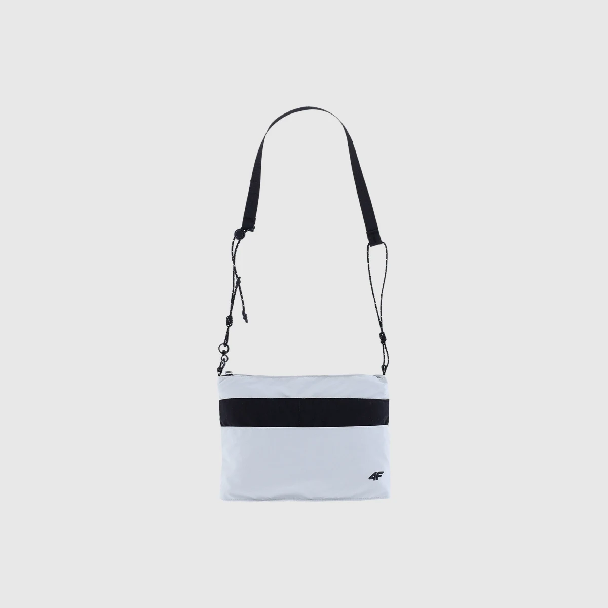 Unisex crossbody taška - sivá · záber 2
