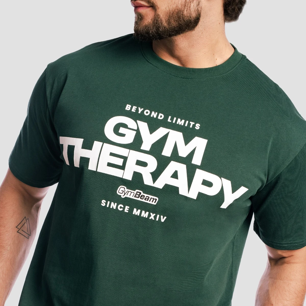 GymBeam Tricou Gym Therapy Forest · záber 2