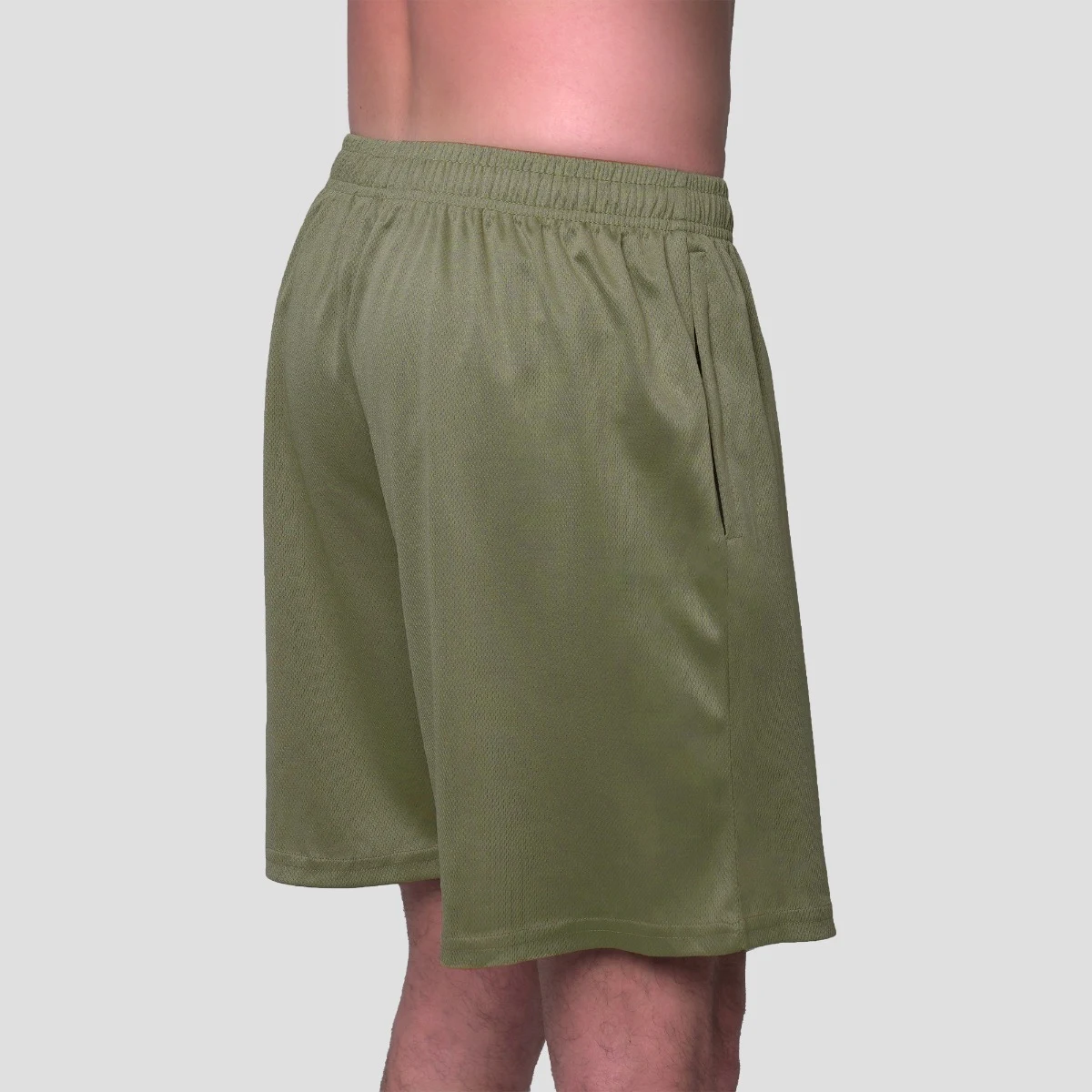 GymBeam Pantaloni scurți Mesh Essence Green · záber 4