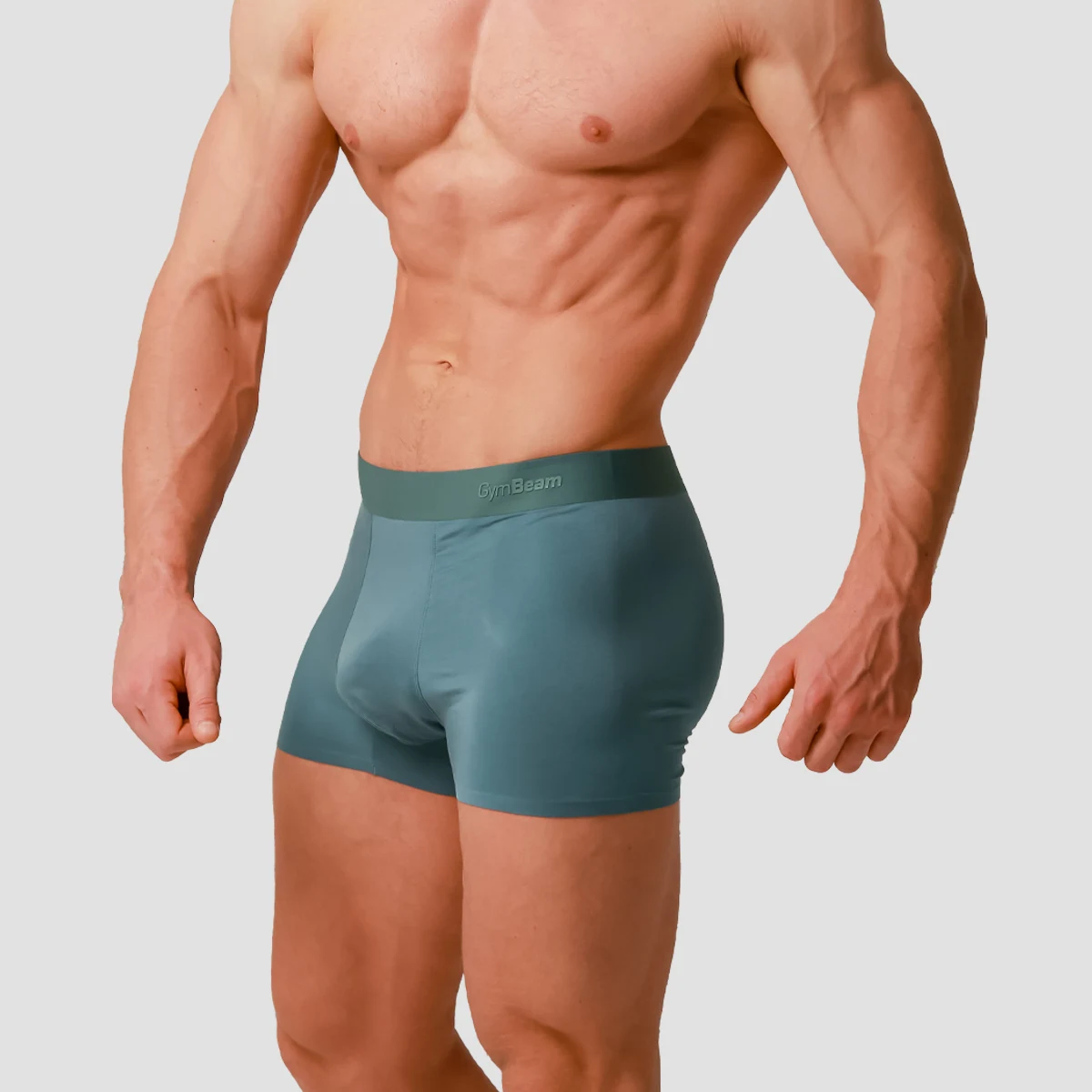 GymBeam Boxeri pentru bărbați Soft 2Pack Blue · záber 4