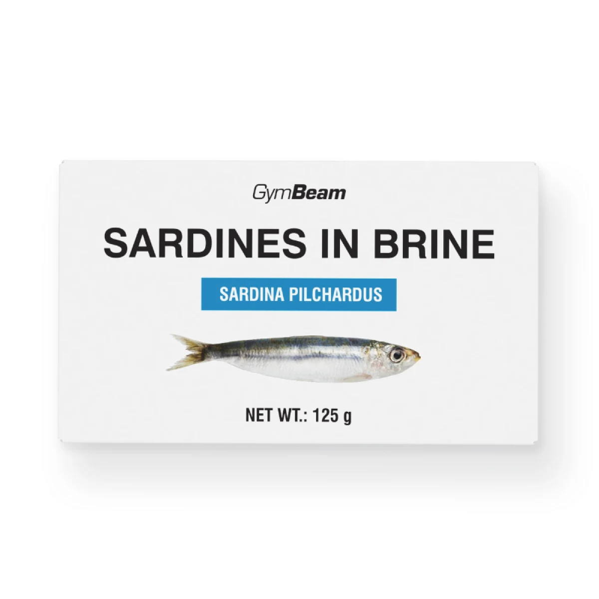 GymBeam Sardine în suc propriu · záber 1