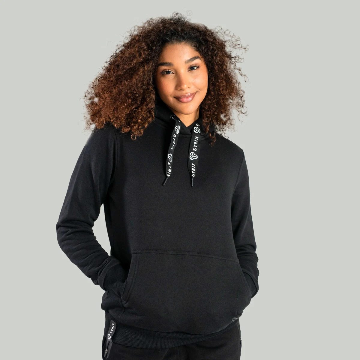 STRIX Hanorac pentru femei Hoodie Aster Black · záber 1