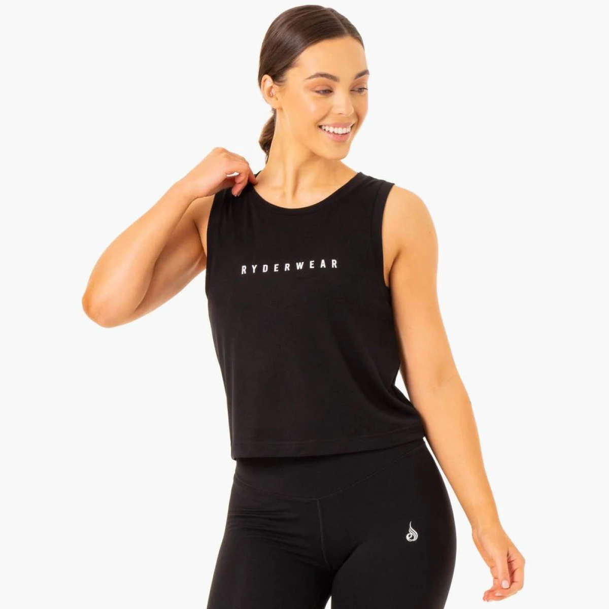 Ryderwear Maiou pentru femei Replay Black · záber 1
