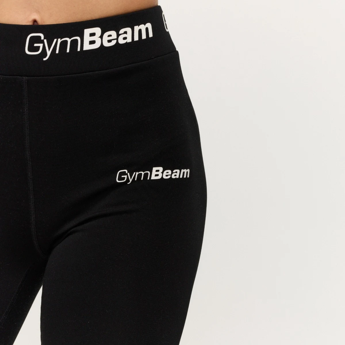 GymBeam Colanți pentru femei Simple Black · záber 2