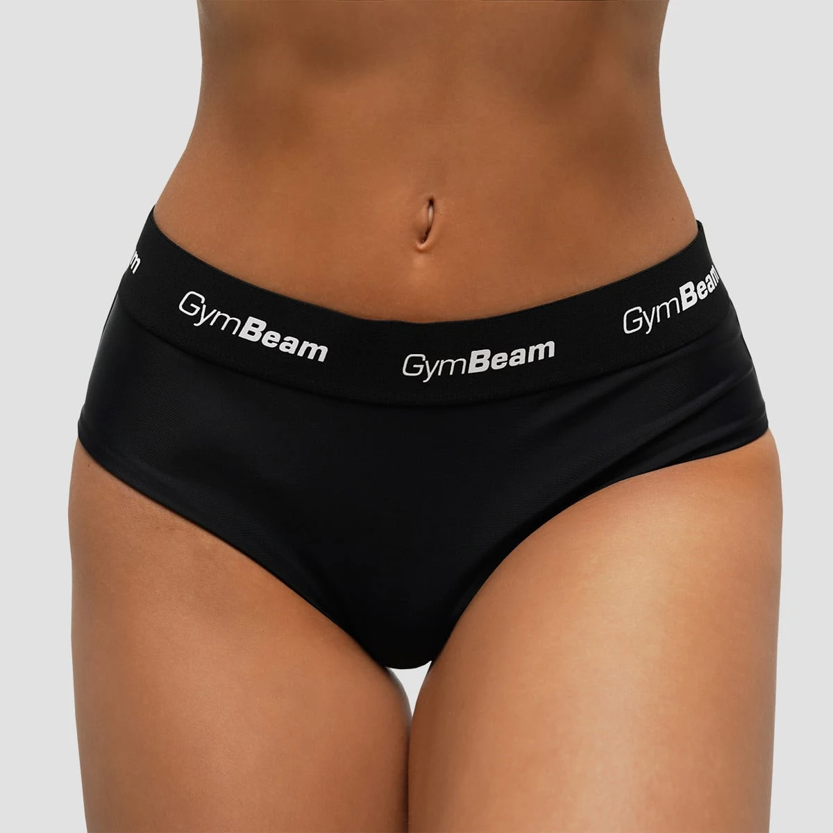GymBeam Slip de baie Sporty Black · záber 1