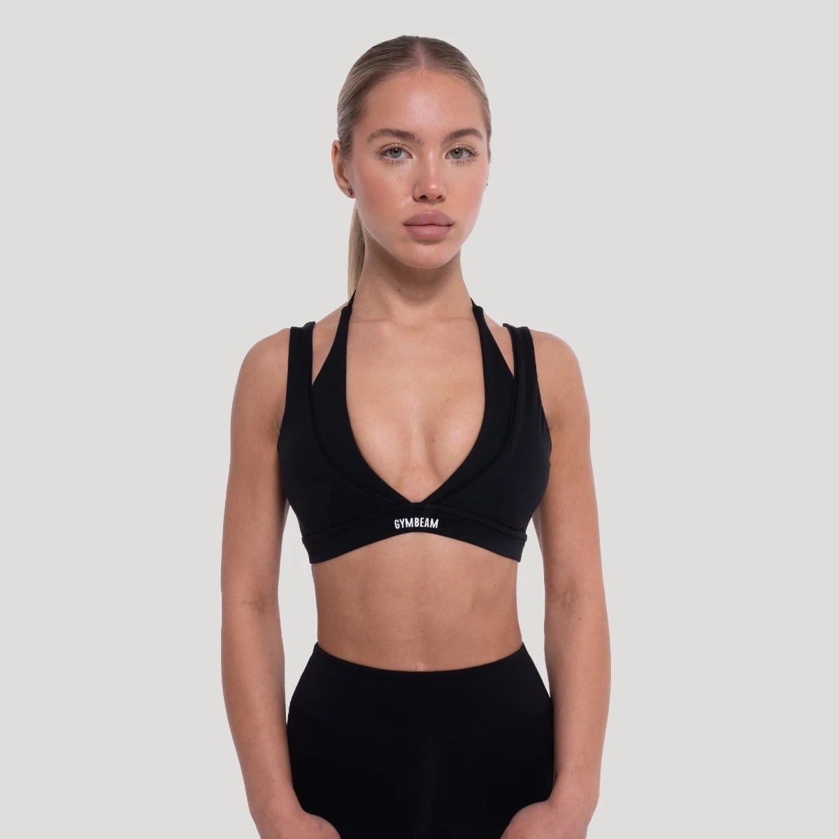 GymBeam Sutien sport Flow Black · záber 1