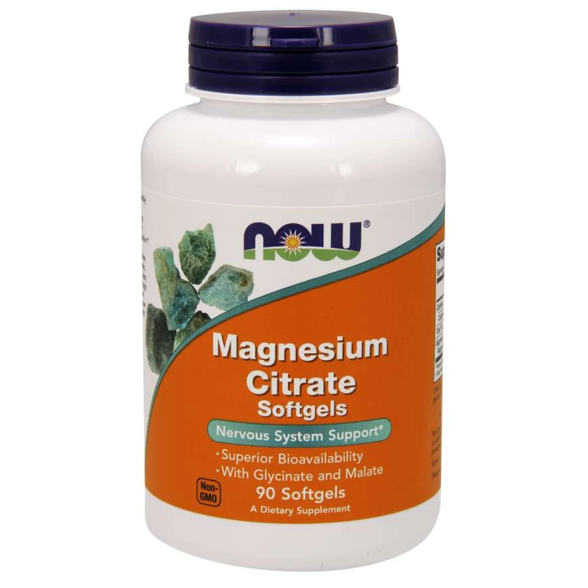 NOW Foods Citrat de magneziu Capsule Softgel · záber 1