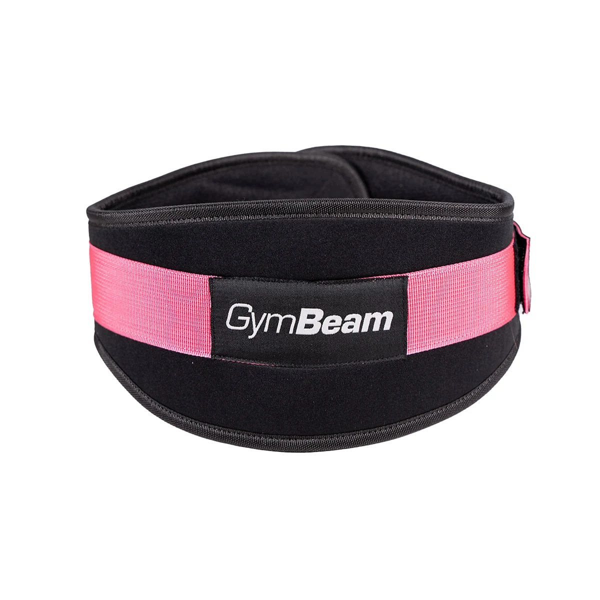 GymBeam Centură fitness din neopren LIFT Black & Pink · záber 1