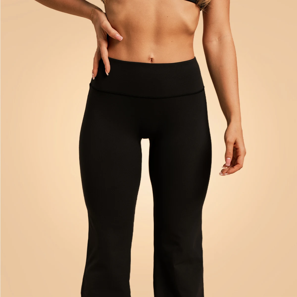 BeastPink Pantaloni pentru femei Venture Black · záber 4