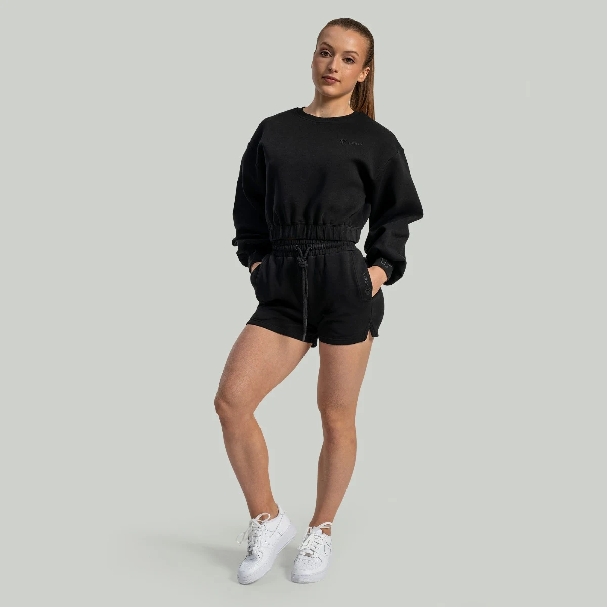 STRIX Pantaloni scurți pentru femei Lunar Black · záber 5